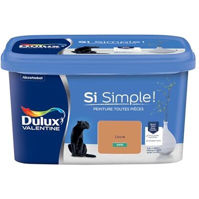 Dulux Valentine - Si Simple! - Satin L'Ocre - 2,5L - Peinture - Publicité Dulux Valentine - Si Simple! - Satin L'Ocre - 2,5L - Peinture - Publicité