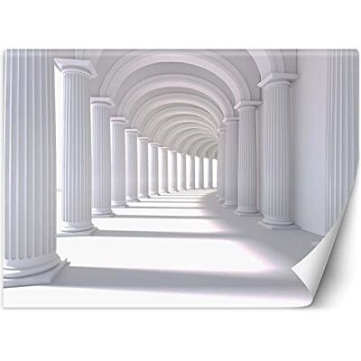 Feeby Papier Peint Intisse Tunnel Illusion 3D Effet 3D 400x280 cm blanc Déco Murale Trompe L' Oeil Tapisserie Moderne Salon Chambrea' Coucherr Salle De Bain Cuisine Graphiques 3D Arcades Colonnes - Publicité Feeby Papier Peint Intisse Tunnel Illusion 3D Effet 3D 400x280 cm blanc Déco Murale Trompe L' Oeil Tapisserie Moderne Salon Chambrea' Coucherr Salle De Bain Cuisine Graphiques 3D Arcades Colonnes - Publicité