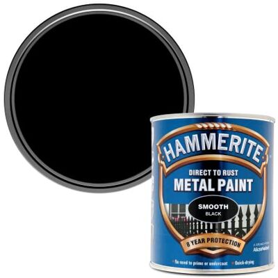 Hammerite - 5092966 - Noir - 750ml - Paint - Publicité Hammerite - 5092966 - Noir - 750ml - Paint - Publicité