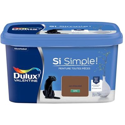 Dulux Valentine - Si Simple! - Le Chocolat - 2.5L - Peinture - Publicité Dulux Valentine - Si Simple! - Le Chocolat - 2.5L - Peinture - Publicité
