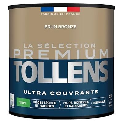 Tollens Peinture Couleur Murs, Boiseries & Radiateurs La Sélection Premium Pièces sèches et humides Ultra couvrante & résistante Ultra rapide Ecolabel Satin BEIGE CRÈME 0L5 = 6m² - Publicité Tollens Peinture Couleur Murs, Boiseries & Radiateurs La Sélection Premium Pièces sèches et humides Ultra couvrante & résistante Ultra rapide Ecolabel Satin BEIGE CRÈME 0L5 = 6m² - Publicité