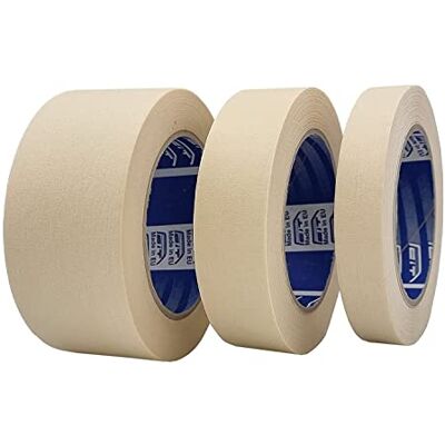 ACIT Ensemble de 3 Rubans de Masquage - 19mm, 30mm, 50mm - Kit de Rubans de Masquage - Publicité ACIT Ensemble de 3 Rubans de Masquage - 19mm, 30mm, 50mm - Kit de Rubans de Masquage - Publicité