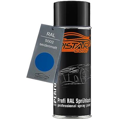 TRISTARcolor RAL 5002 Ultramarinblau mat satiné, bombe de peinture bombe aérosol 400 ml, à séchage rapide - Publicité TRISTARcolor RAL 5002 Ultramarinblau mat satiné, bombe de peinture bombe aérosol 400 ml, à séchage rapide - Publicité