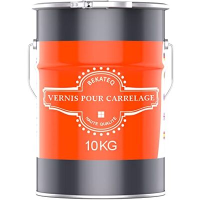 BEKATEQ BE-713 Peinture pour carrelage 10 L Transparent brillant satiné I Vernis pour carrelage intérieur & extérieur I Haut pouvoir couvrant & bonne adhérence I Pour cuisine, salle de bain, cave - Publicité BEKATEQ BE-713 Peinture pour carrelage 10 L Transparent brillant satiné I Vernis pour carrelage intérieur & extérieur I Haut pouvoir couvrant & bonne adhérence I Pour cuisine, salle de bain, cave - Publicité