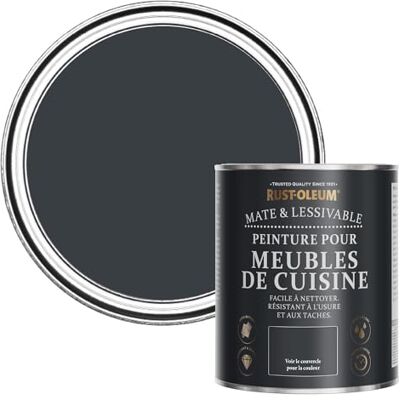 Peinture pour armoires de cuisine anthracite Rust-Oleum - 750ml - Publicité Peinture pour armoires de cuisine anthracite Rust-Oleum - 750ml - Publicité