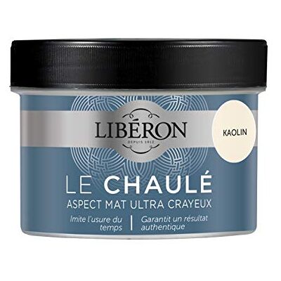 Libéron Peinture décorative, Le chaulé, Kaolin, 250 ML - Publicité Libéron Peinture décorative, Le chaulé, Kaolin, 250 ML - Publicité
