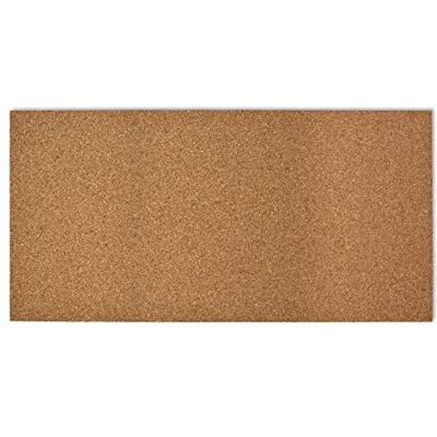 Decosa Liège panneau non-traité épaisseur 10 mm 1 m x 0,5 m x 10 mm -20 panneaux (=10 m2) - Publicité Decosa Liège panneau non-traité épaisseur 10 mm 1 m x 0,5 m x 10 mm -20 panneaux (=10 m2) - Publicité