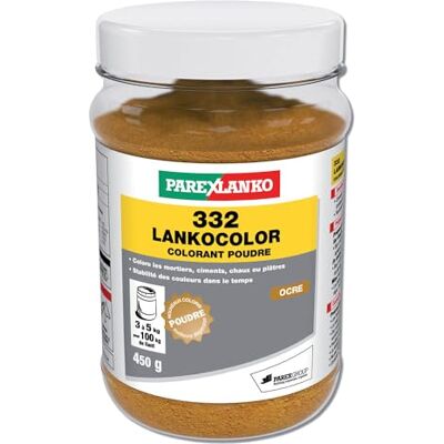 Colorant en poudre ocre LANKOCOLOR - 450g - Colorant en poudre - Publicité Colorant en poudre ocre LANKOCOLOR - 450g - Colorant en poudre - Publicité