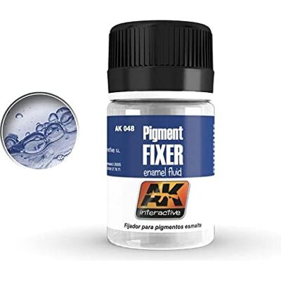 AK Interactive AK Pigment AK048 PIGMENT FIXER (35ml) - Publicité AK Interactive AK Pigment AK048 PIGMENT FIXER (35ml) - Publicité