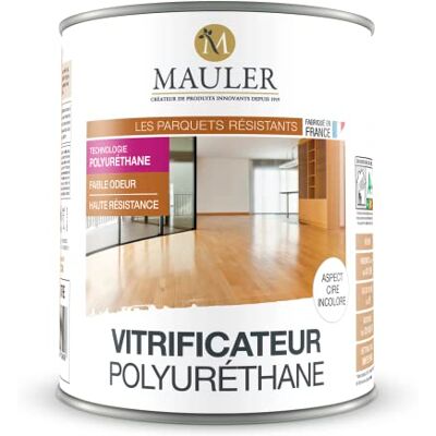MAULER Vitrificateur Polyurethane 2,5L Aspect Cire Incolore Sans odeur et de très haute qualité - Publicité MAULER Vitrificateur Polyurethane 2,5L Aspect Cire Incolore Sans odeur et de très haute qualité - Publicité