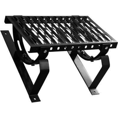Parotec Marche de toit complète 40 cm pour couverture plate Noir RAL 9005 Kit complet Pour ramoneur acier galvanisé à chaud, résistant à la corrosion - Publicité Parotec Marche de toit complète 40 cm pour couverture plate Noir RAL 9005 Kit complet Pour ramoneur acier galvanisé à chaud, résistant à la corrosion - Publicité