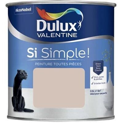 Dulux Valentine - Si Simple! - Satin - 0.5L - Paint - Publicité Dulux Valentine - Si Simple! - Satin - 0.5L - Paint - Publicité