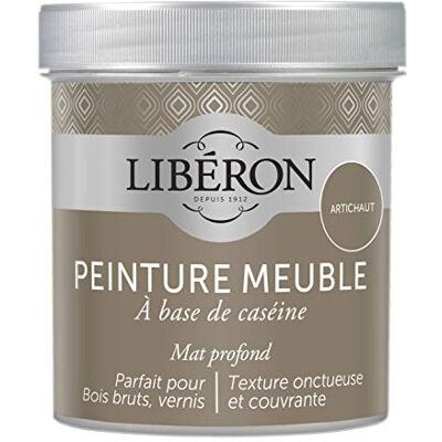 Libéron Peinture meuble à base de caséine, Artichaut, 500 ML - Publicité Libéron Peinture meuble à base de caséine, Artichaut, 500 ML - Publicité