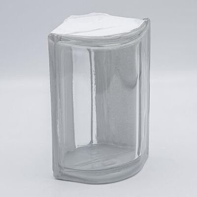 Fuchs Design Brique de verre à vue complète transparente Forme-Angle, 10,5 x 19 x 8 cm - Publicité Fuchs Design Brique de verre à vue complète transparente Forme-Angle, 10,5 x 19 x 8 cm - Publicité
