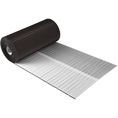 Parotec Ruban de raccordement mural aluminium plissé 30 cm x 5 m toit cheminée mur cheminée 7 couleurs (Marron foncé) - Publicité Parotec Ruban de raccordement mural aluminium plissé 30 cm x 5 m toit cheminée mur cheminée 7 couleurs (Marron foncé) - Publicité