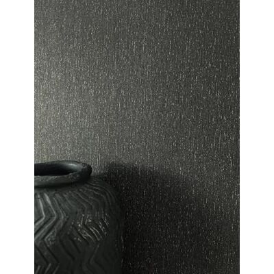 Newroom Papier Peint Intissé Noir Vinyle Structuré Moderne Minimaliste Légèrement Brillant pour Salon Chambre - Publicité Newroom Papier Peint Intissé Noir Vinyle Structuré Moderne Minimaliste Légèrement Brillant pour Salon Chambre - Publicité
