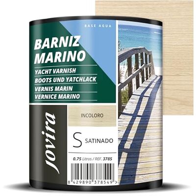 Vernis Marin Satiné à l'eau de JOVIRA PINTURAS - Peinture - Publicité Vernis Marin Satiné à l'eau de JOVIRA PINTURAS - Peinture - Publicité