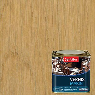 Syntilor Vernis Marin Incolore Satiné 0,75L - Publicité Syntilor Vernis Marin Incolore Satiné 0,75L - Publicité