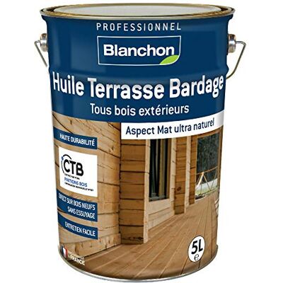 Huile pour Terrasse et Bardage Ipe - Blanchon - Publicité Huile pour Terrasse et Bardage Ipe - Blanchon - Publicité