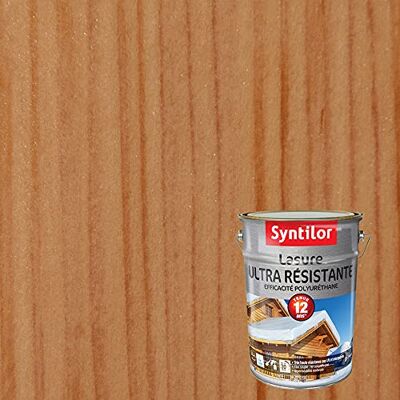 Syntilor Lasure Ultra Résistante 12 Ans Incolore Satiné 5L - Publicité Syntilor Lasure Ultra Résistante 12 Ans Incolore Satiné 5L - Publicité