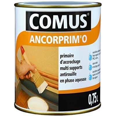 comus Ancorprim'o Blanc 0.75L Primaire d’accrochage Universel Polyperformant Glycéro en phase Aqueuse - Publicité comus Ancorprim'o Blanc 0.75L Primaire d’accrochage Universel Polyperformant Glycéro en phase Aqueuse - Publicité