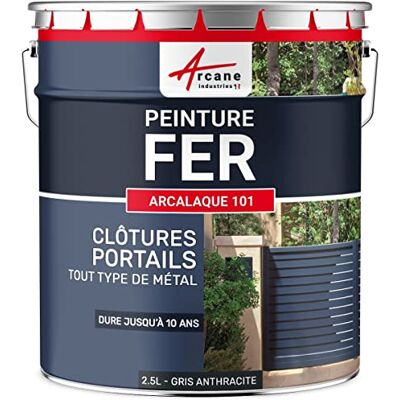 Peinture métal Arcane Industries Arcalaque 101 Gris - Peinture - Publicité Peinture métal Arcane Industries Arcalaque 101 Gris - Peinture - Publicité