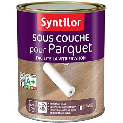 Syntilor Sous Couche Pour Parquet Incolore 0,75L - Publicité Syntilor Sous Couche Pour Parquet Incolore 0,75L - Publicité