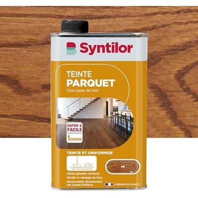 Syntilor Teinte Parquet Ipé 1L - Publicité Syntilor Teinte Parquet Ipé 1L - Publicité