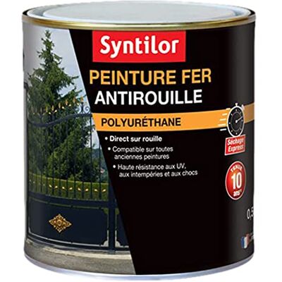 Syntilor Peinture Fer Ultra Protect Rouge Basque Satiné RAL 3004 0,5L - Publicité Syntilor Peinture Fer Ultra Protect Rouge Basque Satiné RAL 3004 0,5L - Publicité