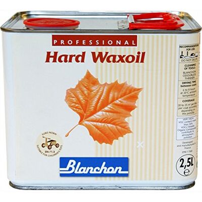 Blanchon Huile cire aspect bois brut 2.5 litre - Publicité Blanchon Huile cire aspect bois brut 2.5 litre - Publicité