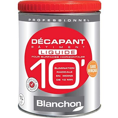 Décapant Liquide Blanchon - Détachant puissant pour surfaces horizontales - Décapant Liquide - Publicité Décapant Liquide Blanchon - Détachant puissant pour surfaces horizontales - Décapant Liquide - Publicité