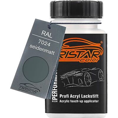 TRISTARcolor RAL 7024 Graphitgrau mat satiné Crayon de retouche de peinture 50 ml à séchage rapide - Publicité TRISTARcolor RAL 7024 Graphitgrau mat satiné Crayon de retouche de peinture 50 ml à séchage rapide - Publicité