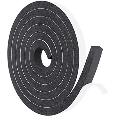 FYting Joint Porte,Joint de Porte dentrée,Fenetre,Isolation 15mm*10mm*5M joint de porte bande caoutchouc garage Bande de Joint en Mousse Coupe-vent pour portes isolation de fenêtre Haute résilience - Publicité FYting Joint Porte,Joint de Porte dentrée,Fenetre,Isolation 15mm*10mm*5M joint de porte bande caoutchouc garage Bande de Joint en Mousse Coupe-vent pour portes isolation de fenêtre Haute résilience - Publicité