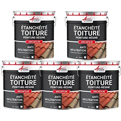 Resine d'étanchéité ARCANE INDUSTRIES - Revêtement flexible, résistant aux UV pour toits - Publicité Resine d'étanchéité ARCANE INDUSTRIES - Revêtement flexible, résistant aux UV pour toits - Publicité