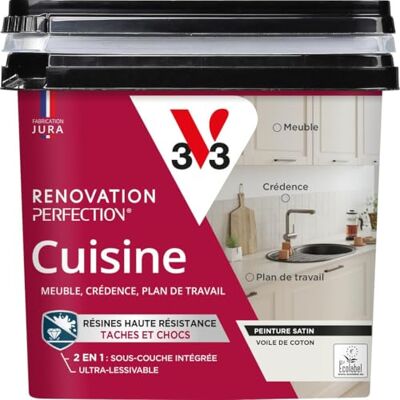 V33 - Perfection Cuisine V33 - Voile de coton - Paint - Publicité V33 - Perfection Cuisine V33 - Voile de coton - Paint - Publicité