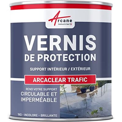 ARCANE INDUSTRIES Résine de finition circulable, etancheite transparente, arcaclear : Arcaclear trafic 1 kg - Publicité ARCANE INDUSTRIES Résine de finition circulable, etancheite transparente, arcaclear : Arcaclear trafic 1 kg - Publicité
