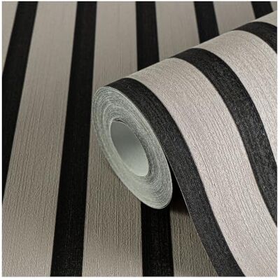 A.S. Creation Gris Noir Panneau Papier Peint - Papier Peint Panneau - Publicité A.S. Creation Gris Noir Panneau Papier Peint - Papier Peint Panneau - Publicité