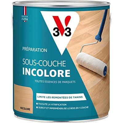 Sous-Couche Parquet V33 - Incolore 2,5L - Primer pour parquet - Publicité Sous-Couche Parquet V33 - Incolore 2,5L - Primer pour parquet - Publicité