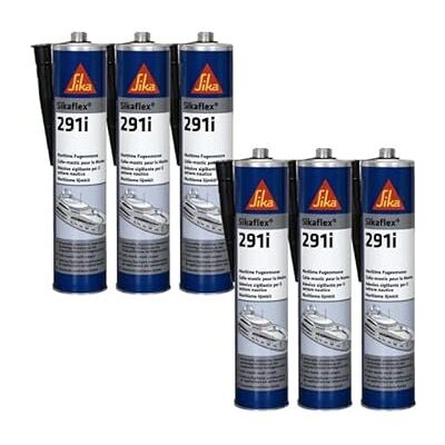 Mastic marin SIKA Sikaflex 291i - Noir - 300ml - Publicité Mastic marin SIKA Sikaflex 291i - Noir - 300ml - Publicité