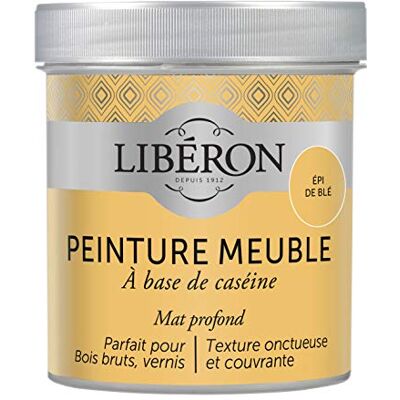 Libéron Peinture meuble à base de caséine, Épi de blé, 500 ML - Publicité Libéron Peinture meuble à base de caséine, Épi de blé, 500 ML - Publicité