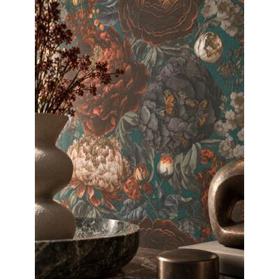 Newroom Papier peint intissé fleuri vert baroque décoration murale salon Motif botanique à rameaux, relief gaufré effet profondeur, vinyle très lessivable, 10,05 x 0,53 m, chambre et entrée - Publicité Newroom Papier peint intissé fleuri vert baroque décoration murale salon Motif botanique à rameaux, relief gaufré effet profondeur, vinyle très lessivable, 10,05 x 0,53 m, chambre et entrée - Publicité