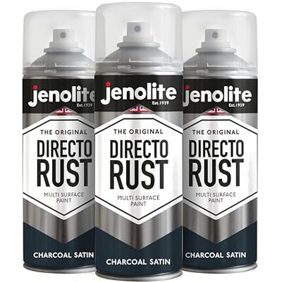 JENOLITE - Directorust Satin Multi Surface - Charcoal - Peinture - Publicité JENOLITE - Directorust Satin Multi Surface - Charcoal - Peinture - Publicité