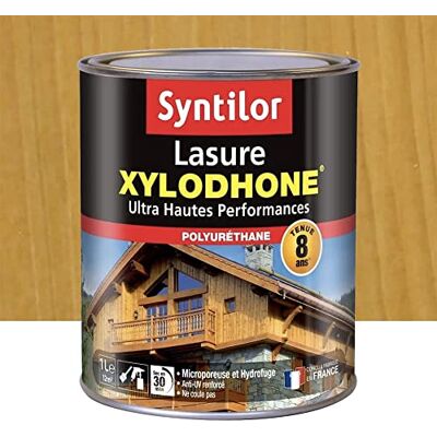 Syntilor Lasure Xylodhone® Ultra Hautes Performances 8 Ans Chêne Clair Satiné 1L - Publicité Syntilor Lasure Xylodhone® Ultra Hautes Performances 8 Ans Chêne Clair Satiné 1L - Publicité