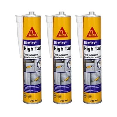 Sika Sikaflex High Tack Blanc Calfeutrant - 3x300ml - Calfeutrant - Publicité Sika Sikaflex High Tack Blanc Calfeutrant - 3x300ml - Calfeutrant - Publicité