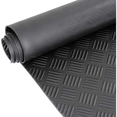 ANRO Tapis de sol en caoutchouc TPE Faible odeur Aspect tôle larmée à damier 100 cm Largeur 3 mm Noir 100 x 100 cm - Publicité ANRO Tapis de sol en caoutchouc TPE Faible odeur Aspect tôle larmée à damier 100 cm Largeur 3 mm Noir 100 x 100 cm - Publicité