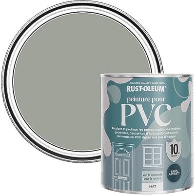 Rust-Oleum Peinture Verte pour Portes & Fenêtres en PVC, Finition Mate Feuille de Thé 750ml - Publicité Rust-Oleum Peinture Verte pour Portes & Fenêtres en PVC, Finition Mate Feuille de Thé 750ml - Publicité