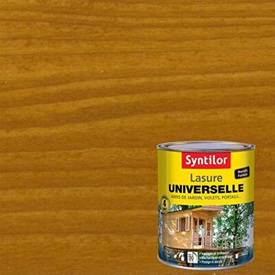 Syntilor Lasure Universelle 4 Ans Chêne Moyen 1L - Publicité Syntilor Lasure Universelle 4 Ans Chêne Moyen 1L - Publicité