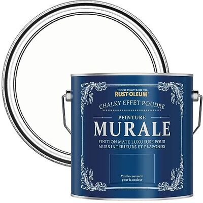 Peinture Murale Chalky Blanche Rust-Oleum - Peinture Murale - Publicité Peinture Murale Chalky Blanche Rust-Oleum - Peinture Murale - Publicité