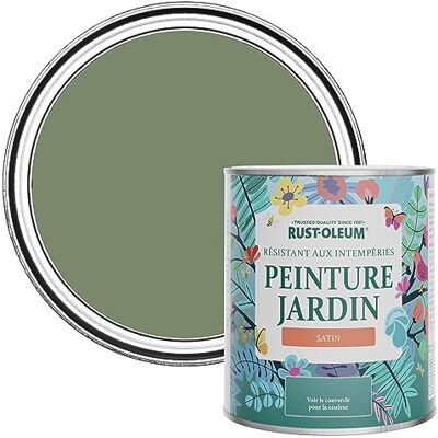 Rust-Oleum - Peinture de jardin résistante à la moisissure verte - 750ml - Finition satinée - Peinture - Publicité Rust-Oleum - Peinture de jardin résistante à la moisissure verte - 750ml - Finition satinée - Peinture - Publicité