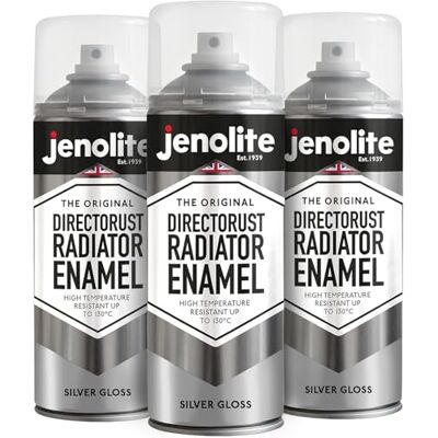 JENOLITE - Directorust Radiator Enamel Paint - Argent - Peinture - Publicité JENOLITE - Directorust Radiator Enamel Paint - Argent - Peinture - Publicité
